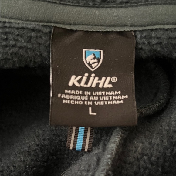 KUHL Ascendyr Hoody in Fleece Womens
Large Dark Green ☘️ Zip-Up Style 4376 - Picture 5 of 14